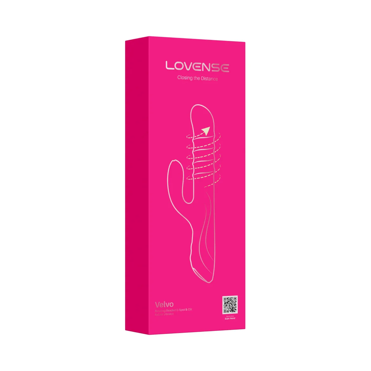 Lovense Vibrador Rabbit Rotativo Velvo Lovense Vibrador Rabbit Rotativo Velvo