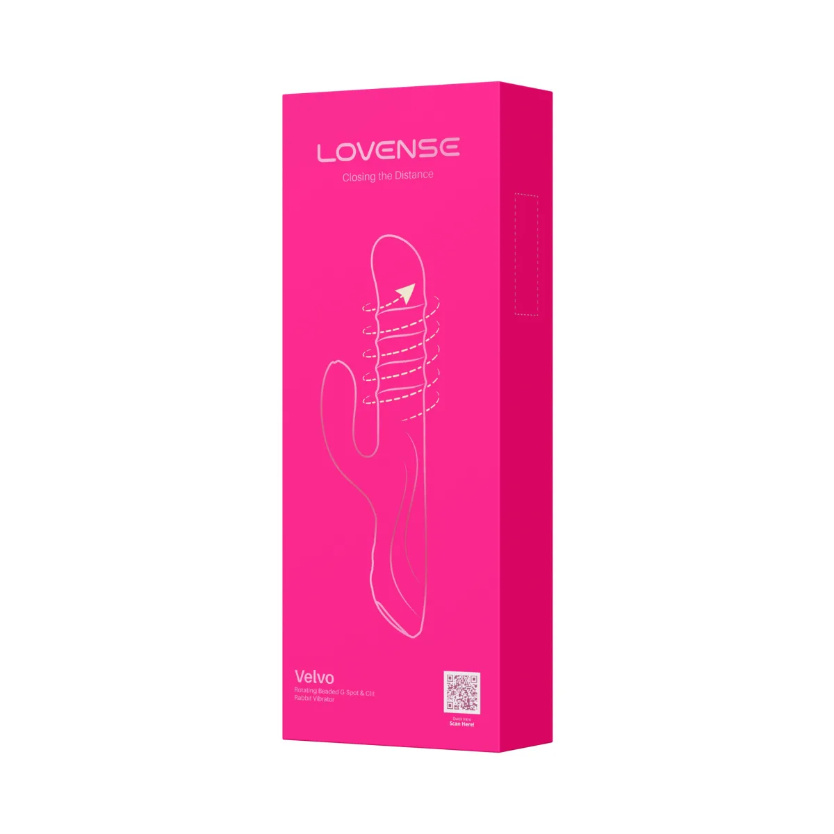 Lovense Vibrador Rabbit Rotativo Velvo Lovense Vibrador Rabbit Rotativo Velvo