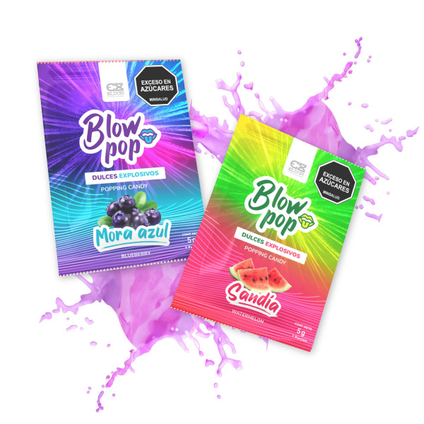 Blow Pop Elixir Caja x 24 Unidades