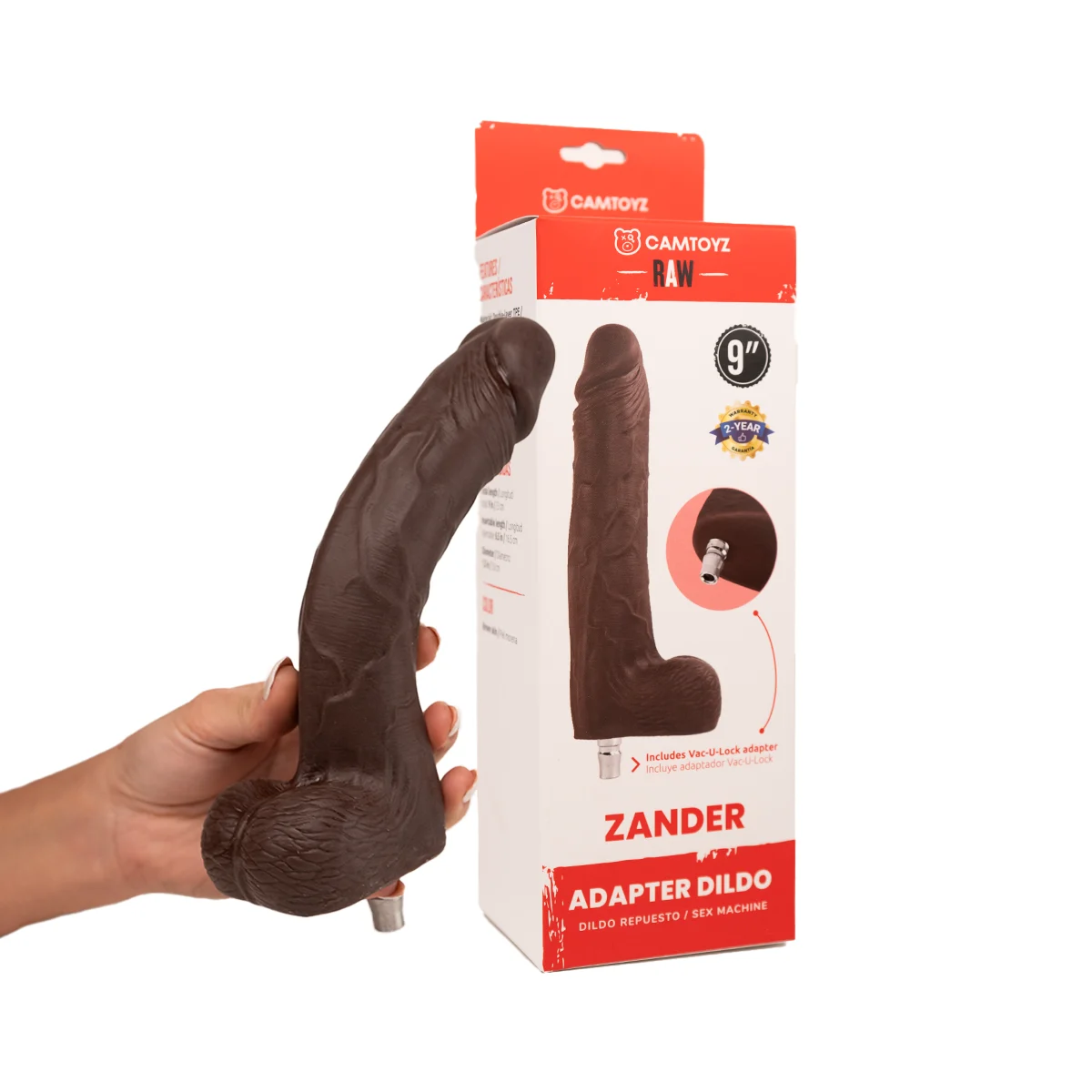 Adaptador Dildo Ultrarealista Zander (Repuesto Sex Machine) Camtoyz Adaptador Dildo Ultrarealista Zander (Repuesto Sex Machine) Camtoyz