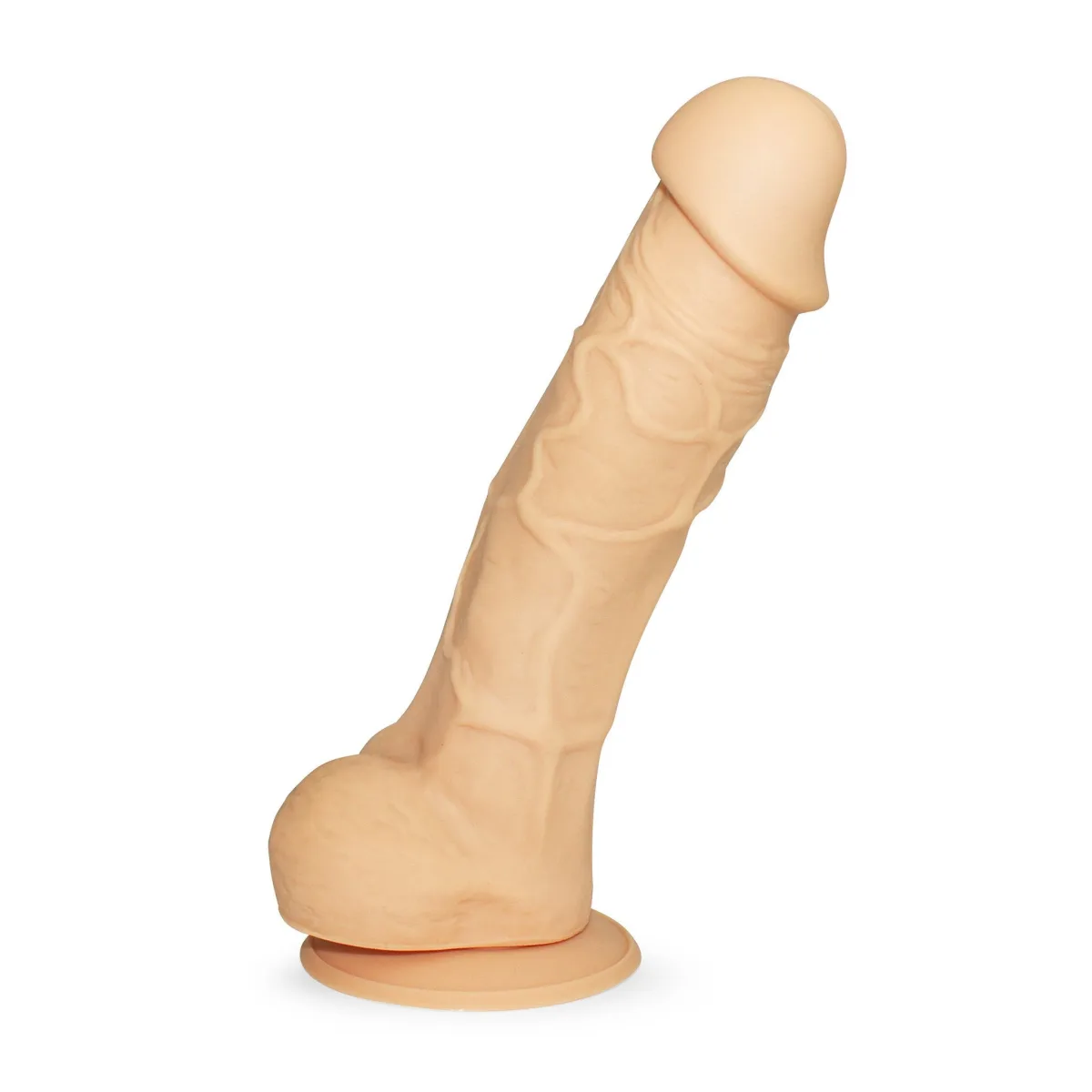 Dildo Realista Amón - Tamaño: 18 cm, Color: Fucsia Dildo Realista Amón - Tamaño: 18 cm, Color: Fucsia