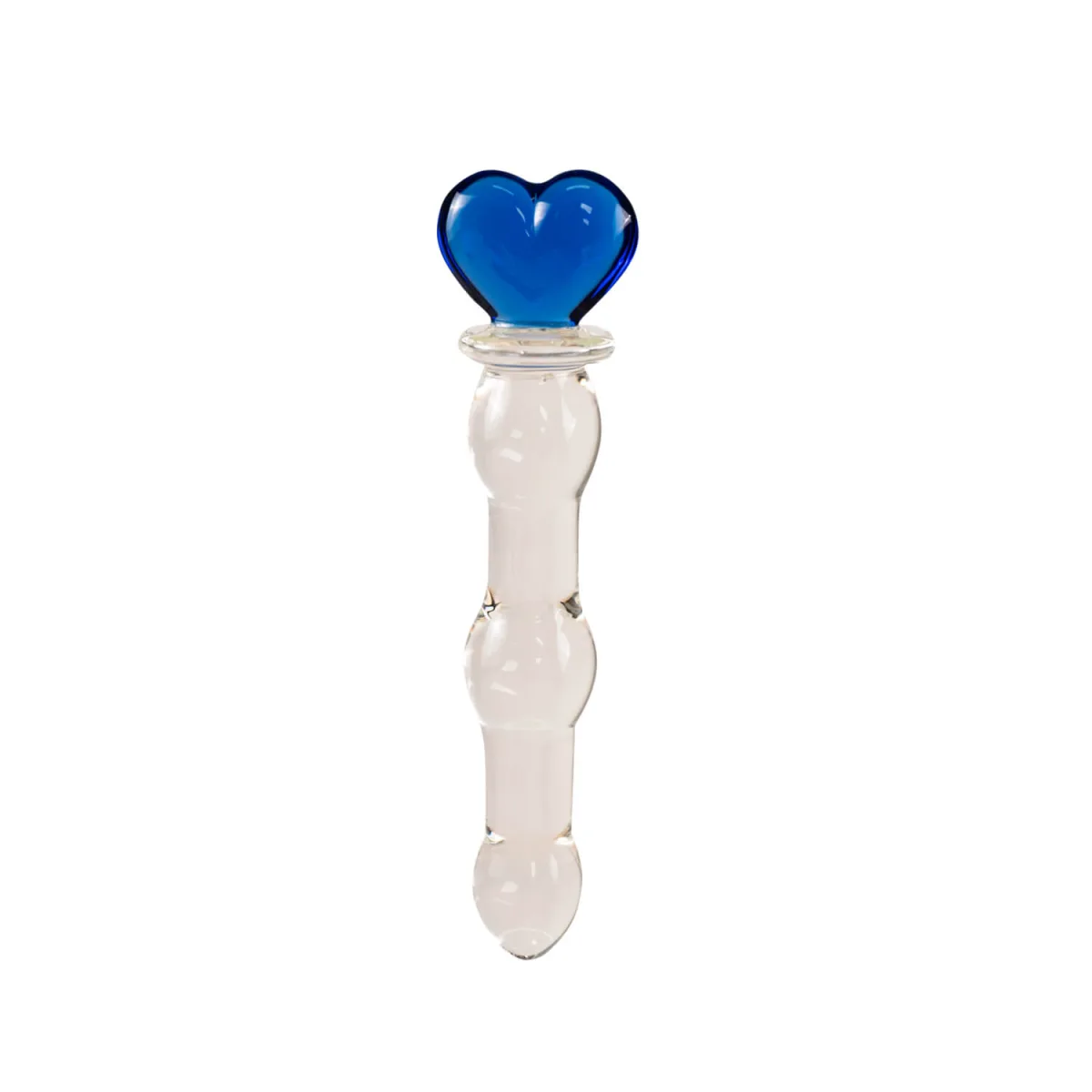 Dildo de Vidrio Blue 18 cm - Tipo: Heard Dildo de Vidrio Blue 18 cm - Tipo: Heard