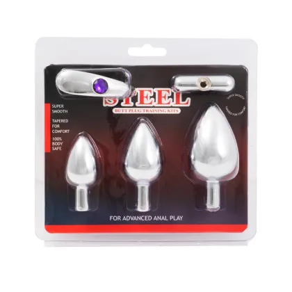 Kit Plugs Anales Doom - Color: Morado