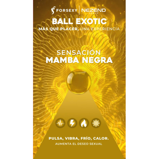 Boll Exotic Forsexy Mamba Negra x dos unidades