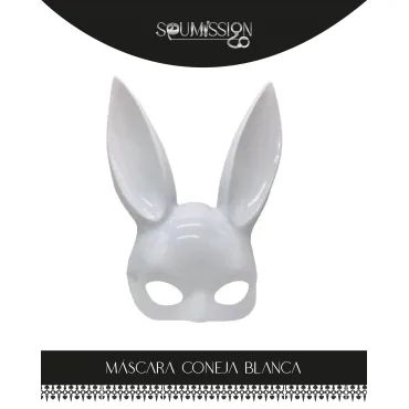 Máscara Coneja Blanc...
