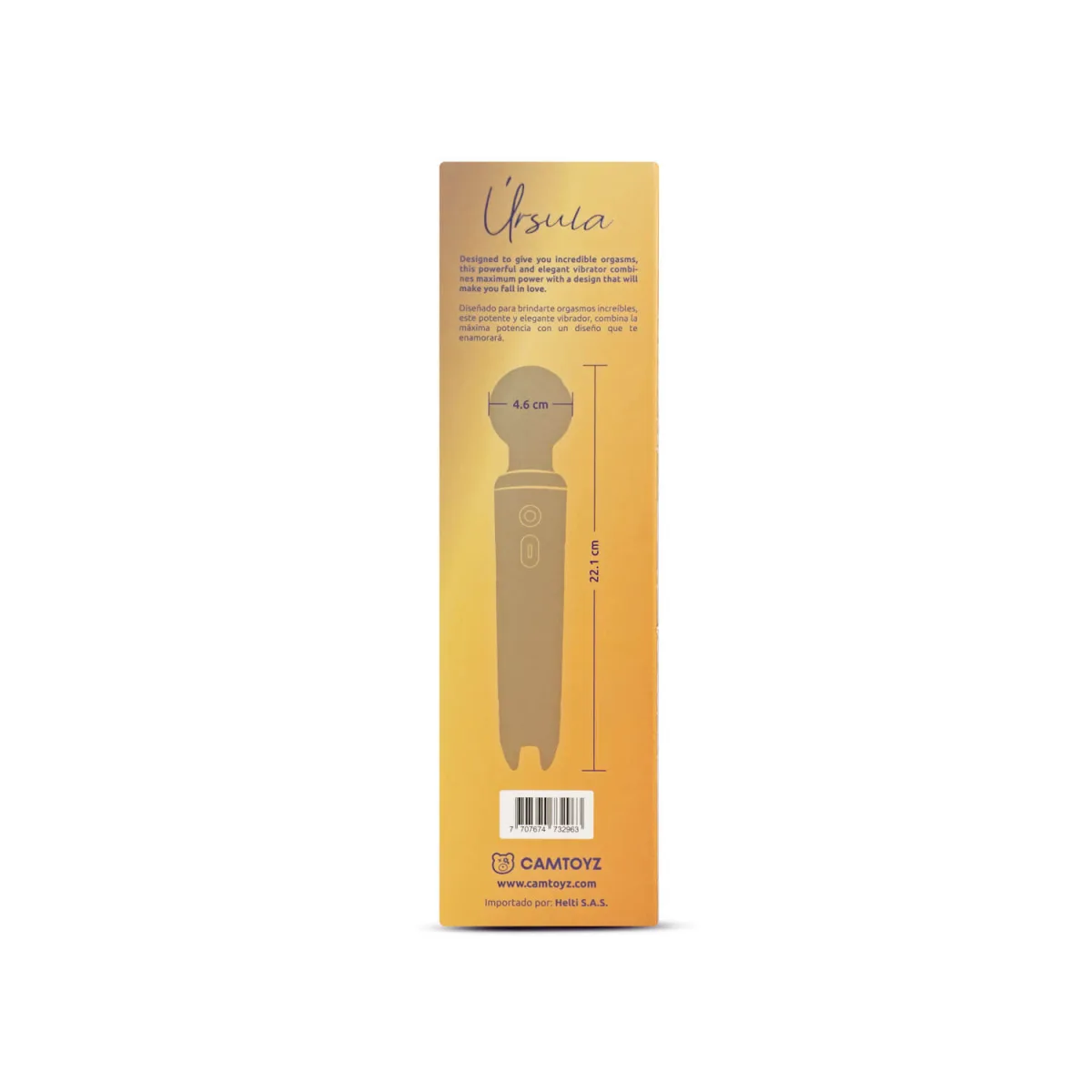 Vibrador tipo Hitachi Ursula Camtoyz Vibrador tipo Hitachi Ursula Camtoyz