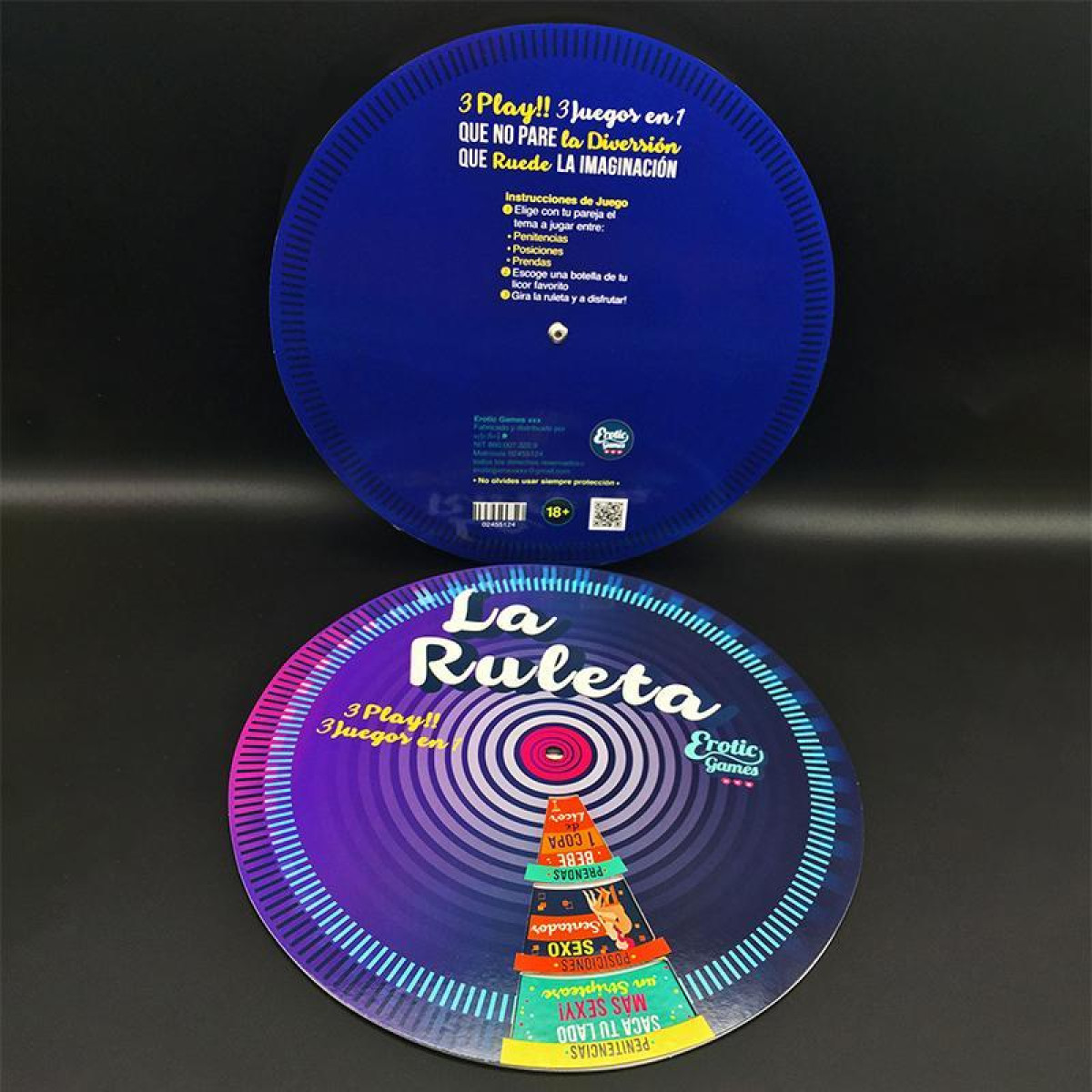 Juego Erótico de Mesa – La Ruleta Erótica 3 Play Juego Erótico de Mesa – La Ruleta Erótica 3 Play