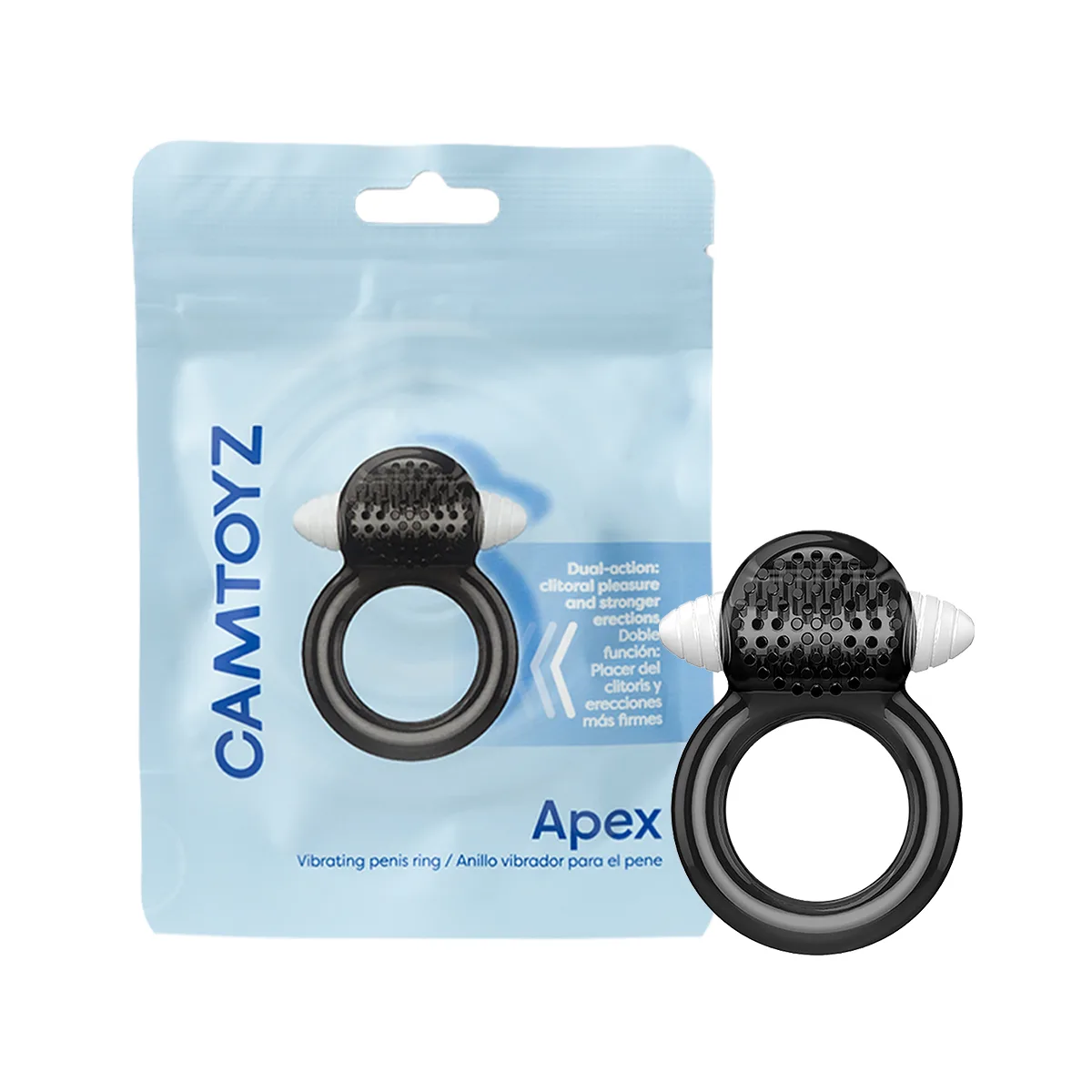 Apex Anillo vibrador para el pene Camtoyz Apex Anillo vibrador para el pene Camtoyz