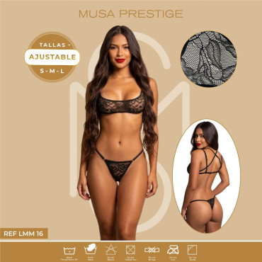 Lenceria LMM 16 NEGR...