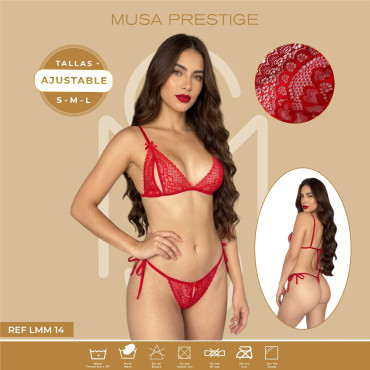Lenceria LMM 14 ROJO...