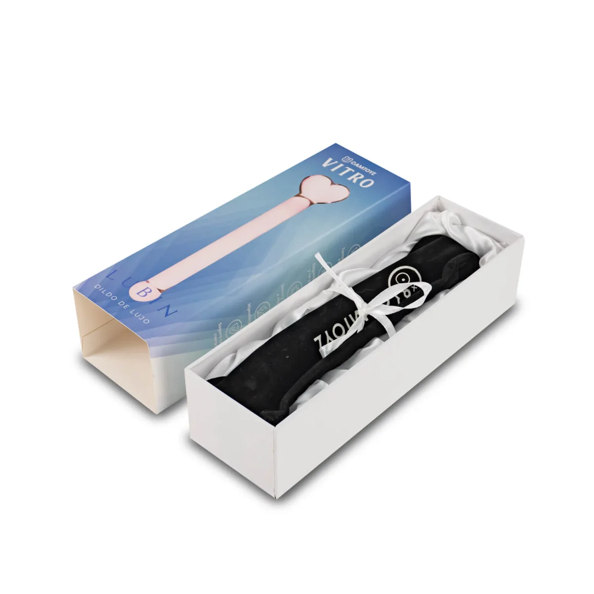 Dildo de Vidrio Lubin 22.5 Camtoyz Dildo de Vidrio Lubin 22.5 Camtoyz