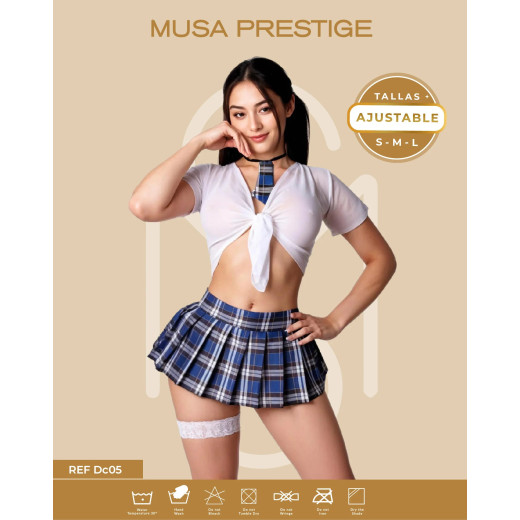 Disfraz Musa Colegiala DC05