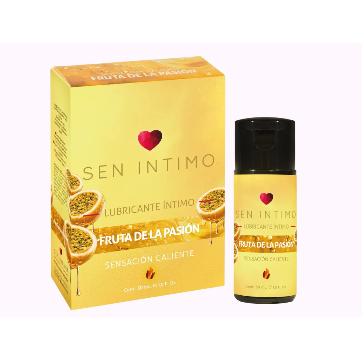 LUBRICANTE ÍNTIMO CALIENTE PASSION FRUIT X 30 ML SEN INTIMO LUBRICANTE ÍNTIMO CALIENTE PASSION FRUIT X 30 ML SEN INTIMO