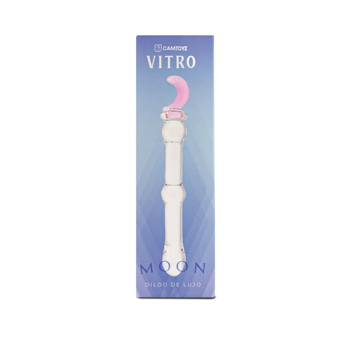Dildo de Vidrio Moon 17 cm Camtoyz Dildo de Vidrio Moon 17 cm Camtoyz