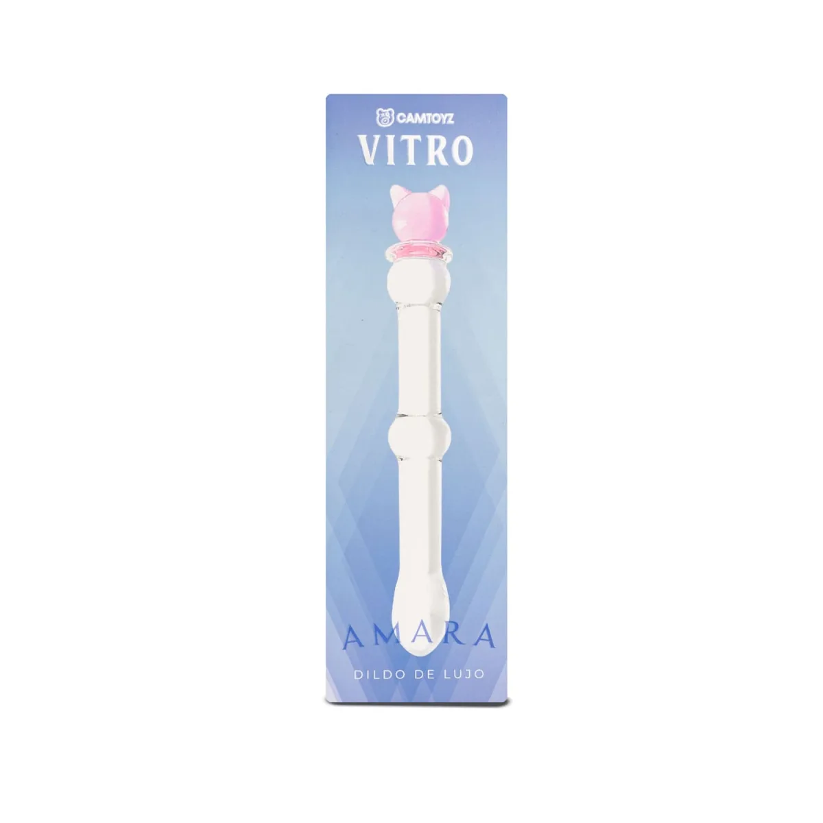 Dildo de Vidrio Amara 17 cm Camtoyz Dildo de Vidrio Amara 17 cm Camtoyz