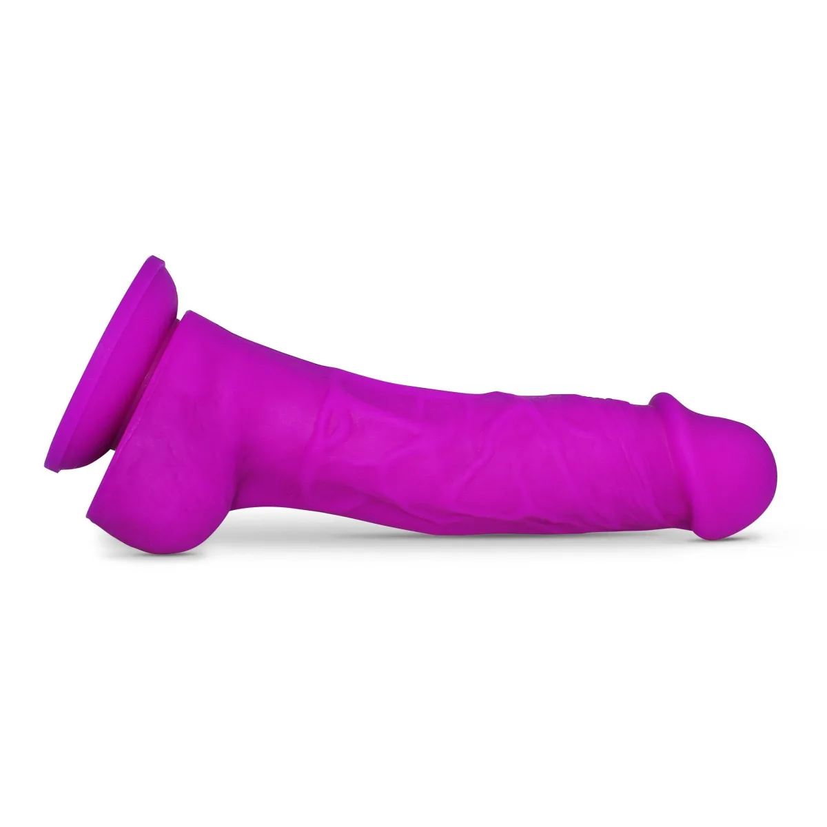Dildo Realista Amón - Tamaño: 18 cm, Color: Fucsia Dildo Realista Amón - Tamaño: 18 cm, Color: Fucsia