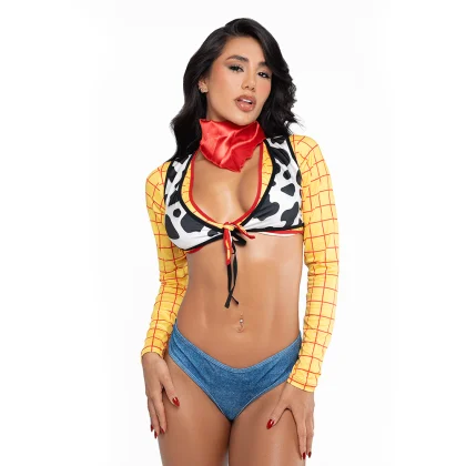 Disfraz Vaquerita Jessie Lerot - Talla: ML