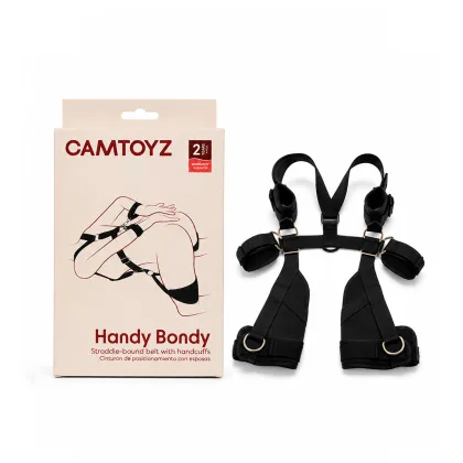 Handy Bondy Cinturón de Posicionamiento con Esposas Camtoyz