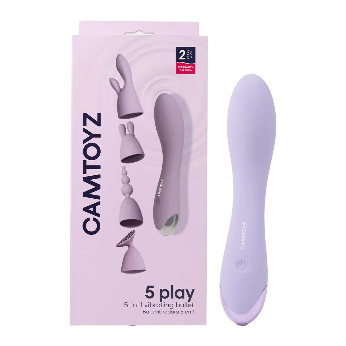 5 Play Bala Vibradora 5 en 1 Camtoyz 5 Play Bala Vibradora 5 en 1 Camtoyz