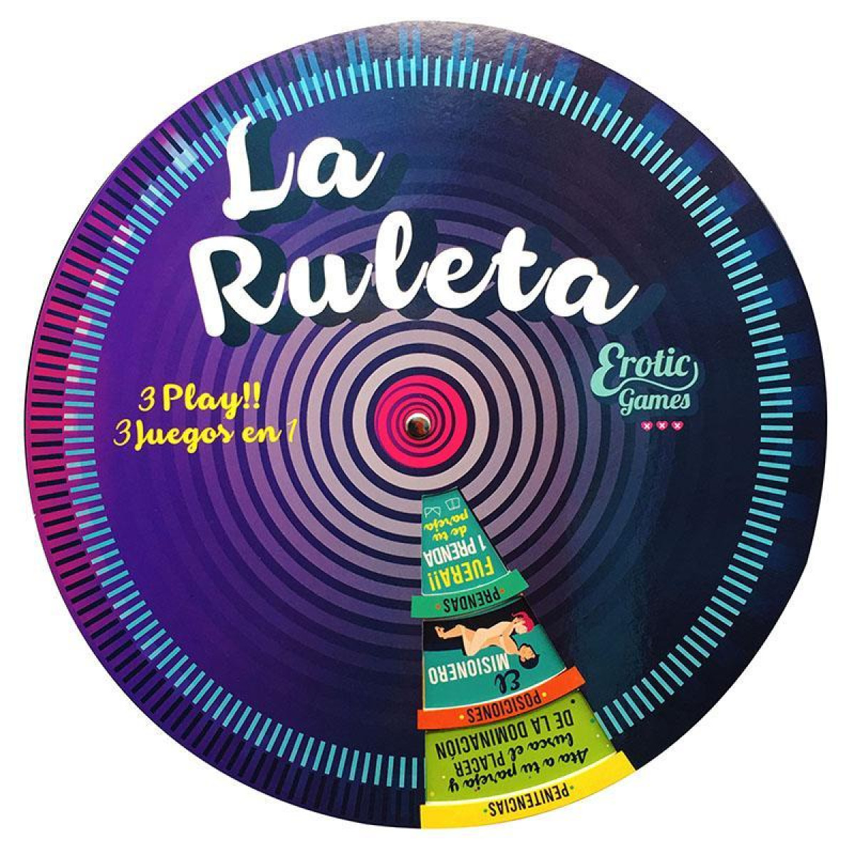 Juego Erótico de Mesa – La Ruleta Erótica 3 Play Juego Erótico de Mesa – La Ruleta Erótica 3 Play