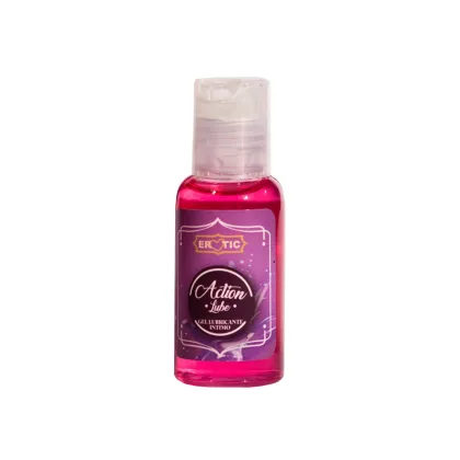 Lubricante Íntimo Saborizado Action Lube - Sabor: Bonbonbum