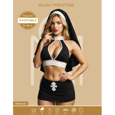 Disfraz Musa Monja D...