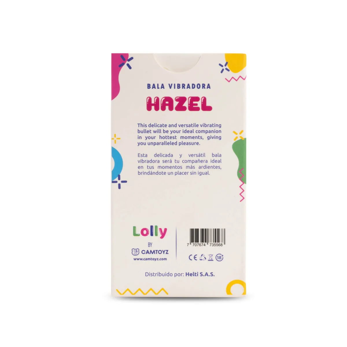 Bala Vibradora Recargable Hazel Camtoyz Bala Vibradora Recargable Hazel Camtoyz