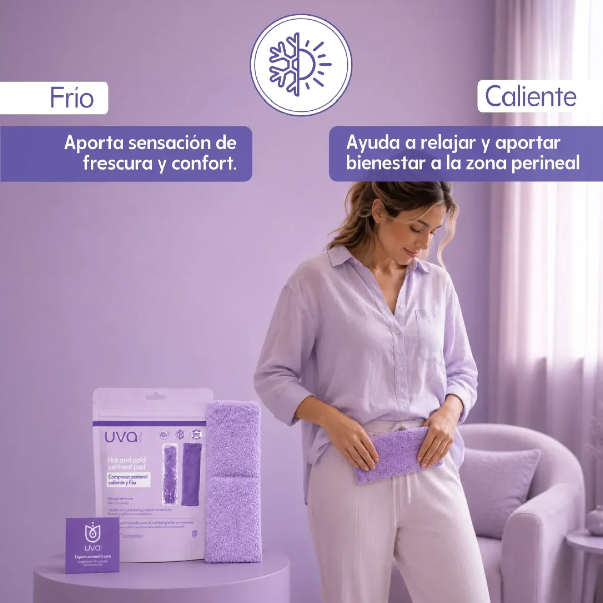 Compresa Perineal caliente y fría Compresa Perineal caliente y fría
