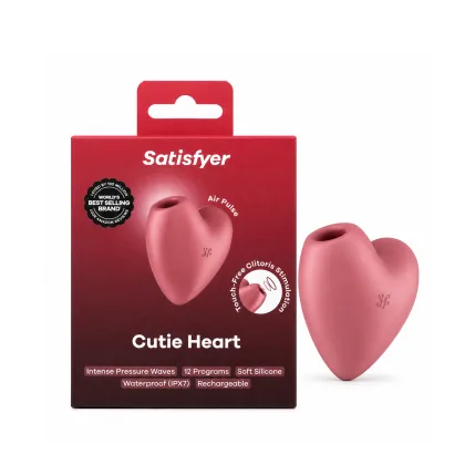 Satisfyer Cutie Heart Rosado