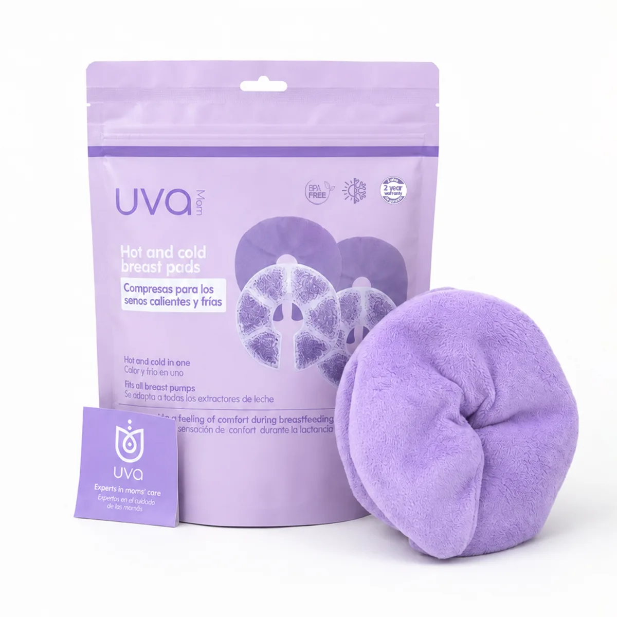 Compresas para los senos calientes y frías UVA Compresas para los senos calientes y frías UVA
