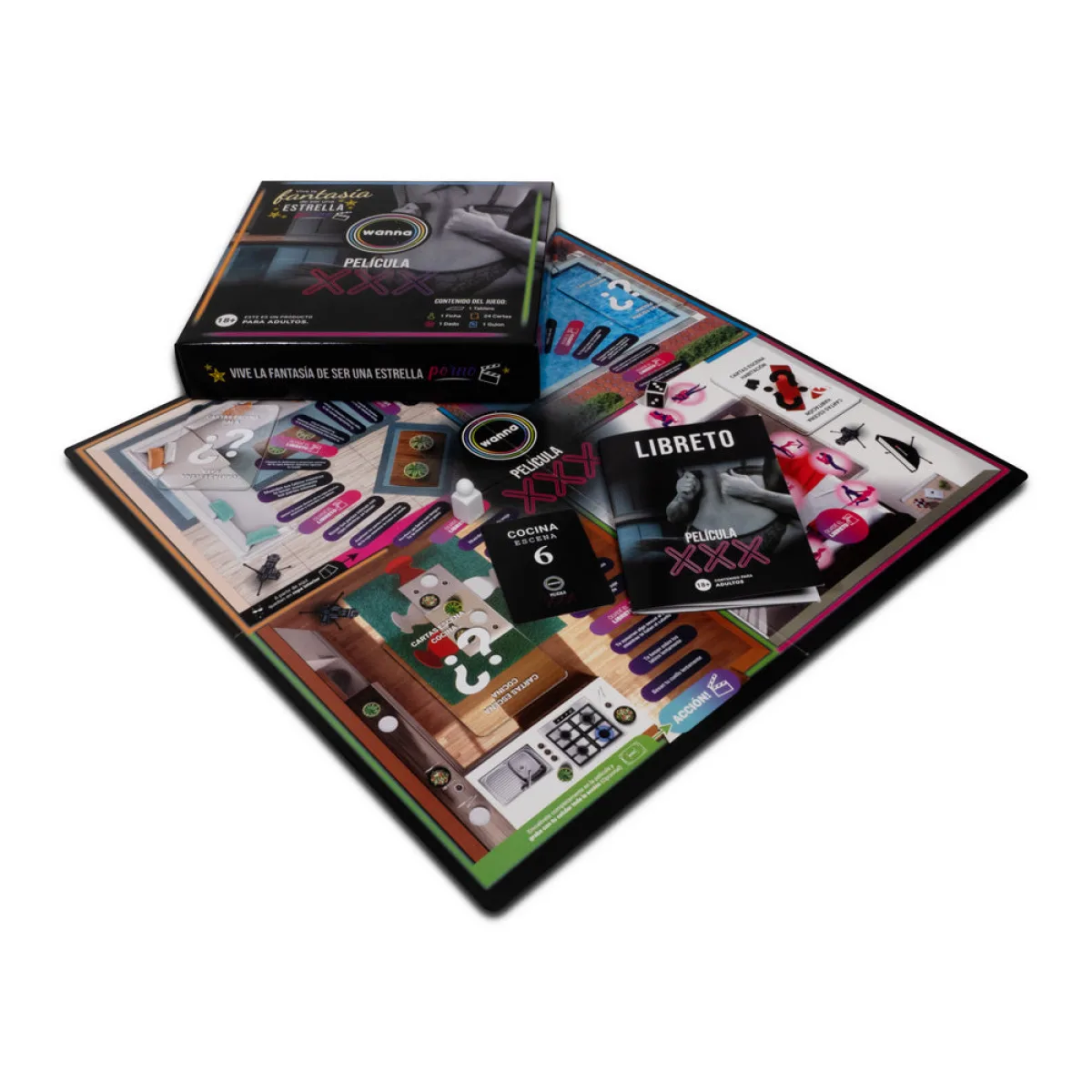 Wanna Película Juego de Mesa Wanna Película Juego de Mesa