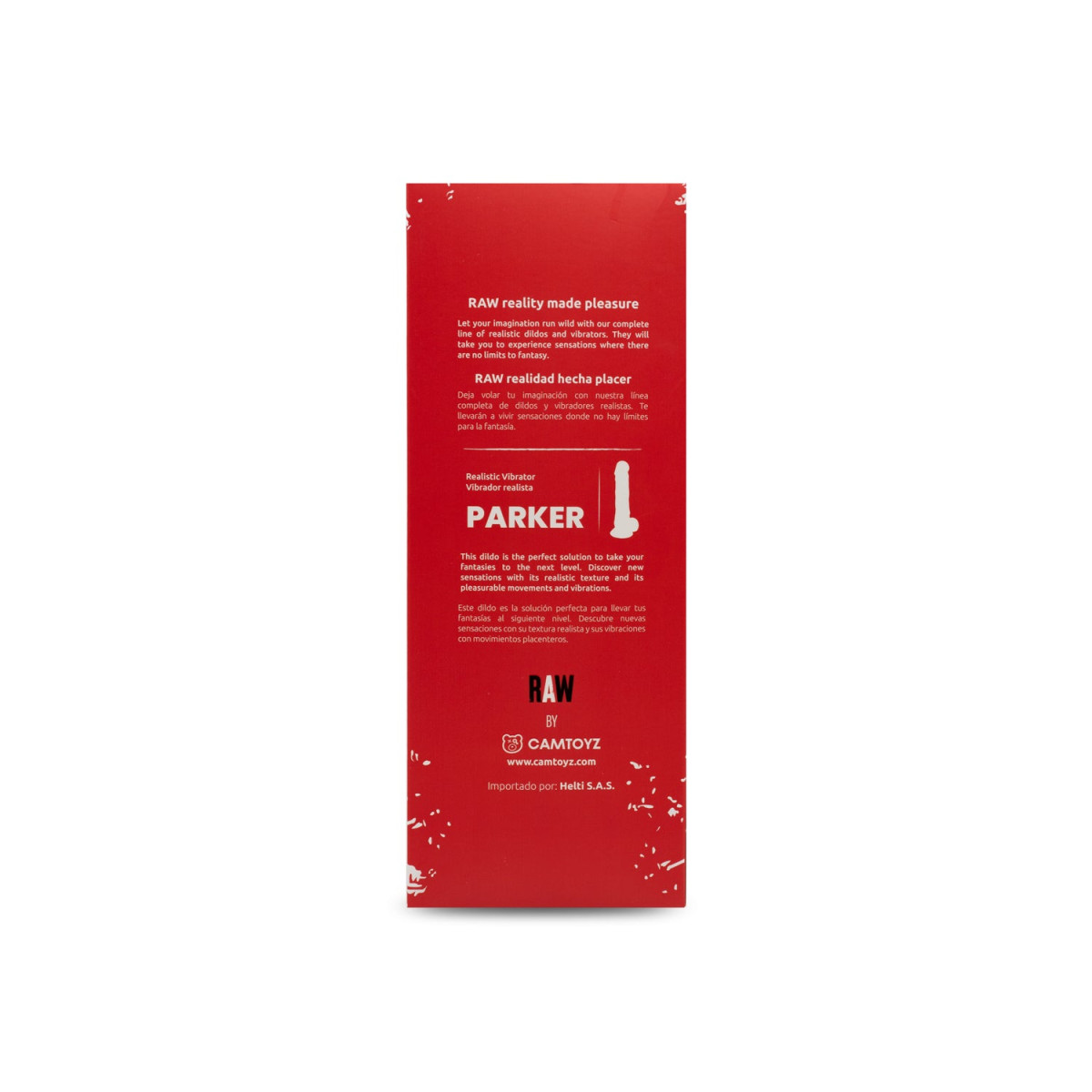 Vibrador realista Parker 20 cm Camtoyz Vibrador realista Parker 20 cm Camtoyz