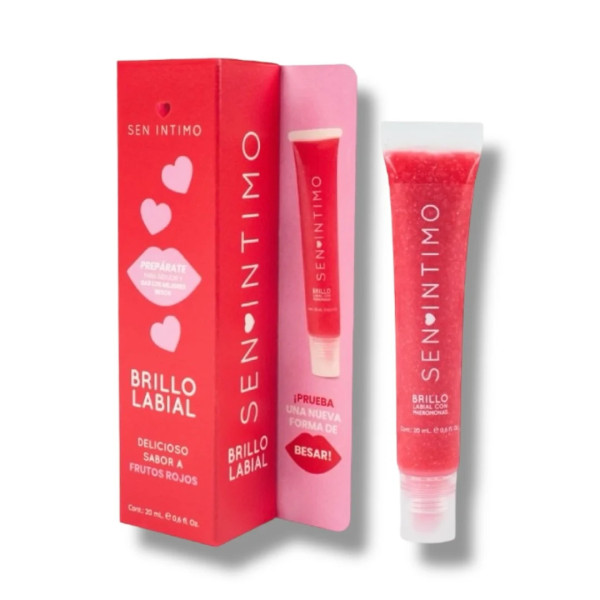 Brillo Labial x 20 ml Frutos Rojos Sen Intimo