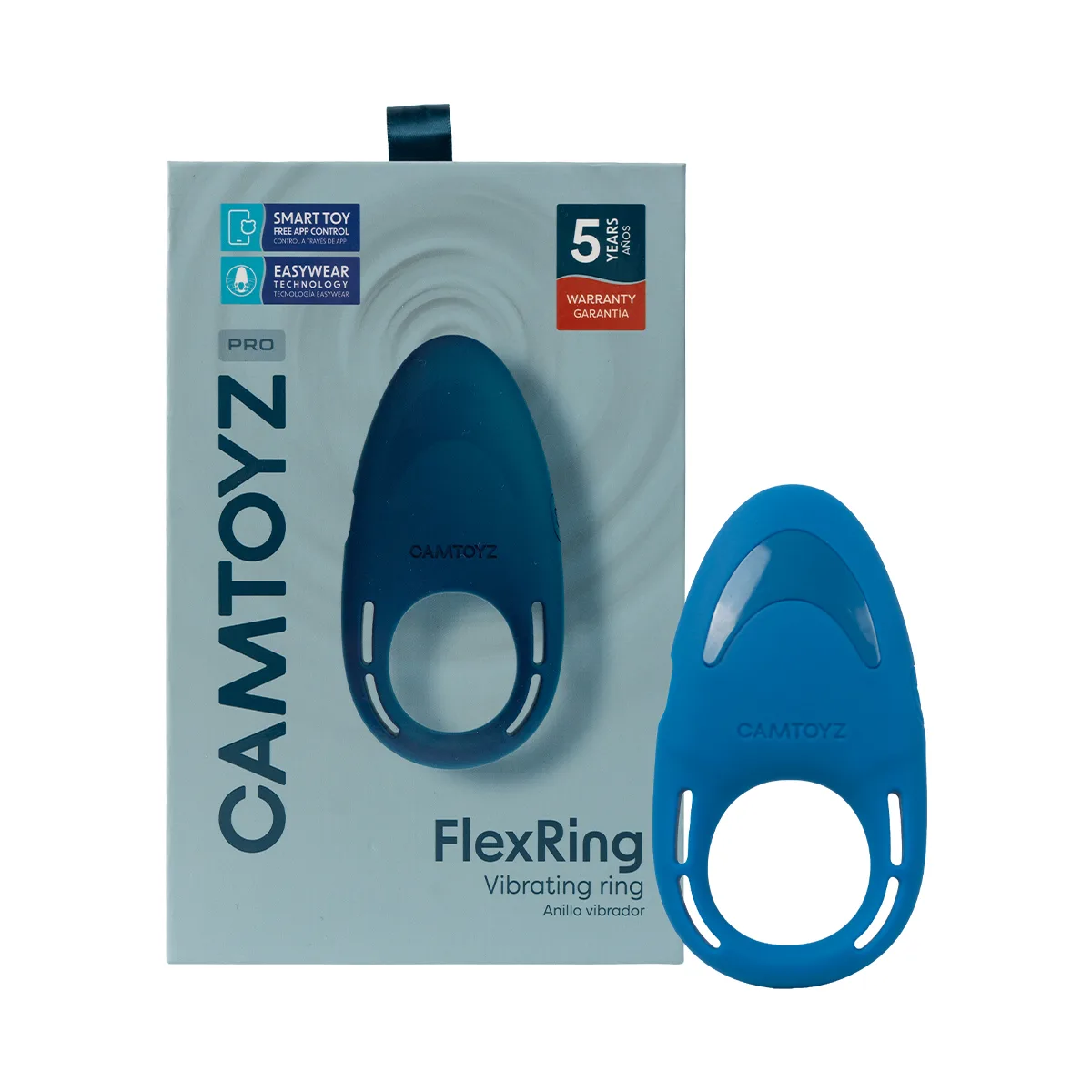 Flexring Anillo vibrador para el pene con App Camtoyz Flexring Anillo vibrador para el pene con App Camtoyz