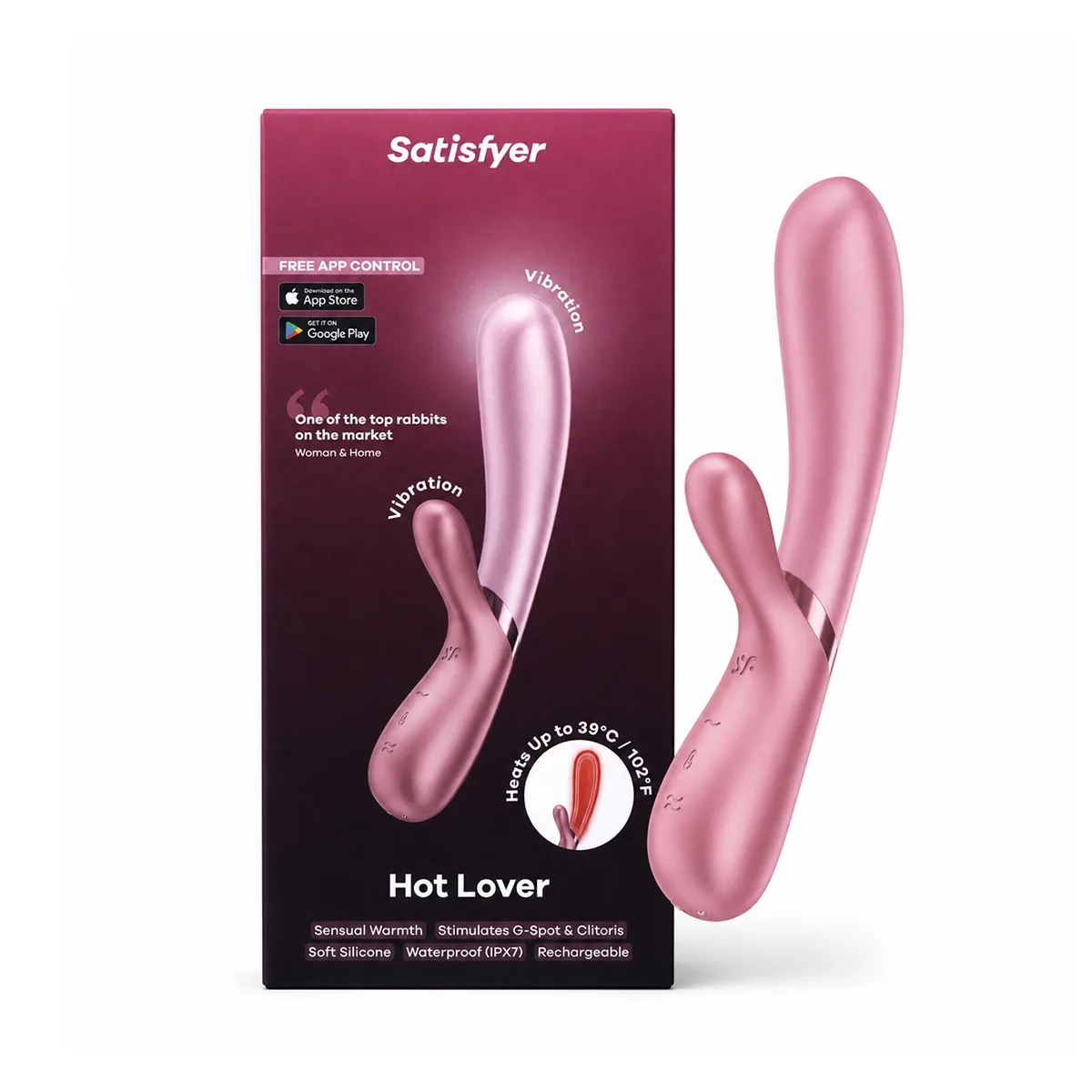 Satisfyer Hot Lover - Color: Rosado Satisfyer Hot Lover - Color: Rosado