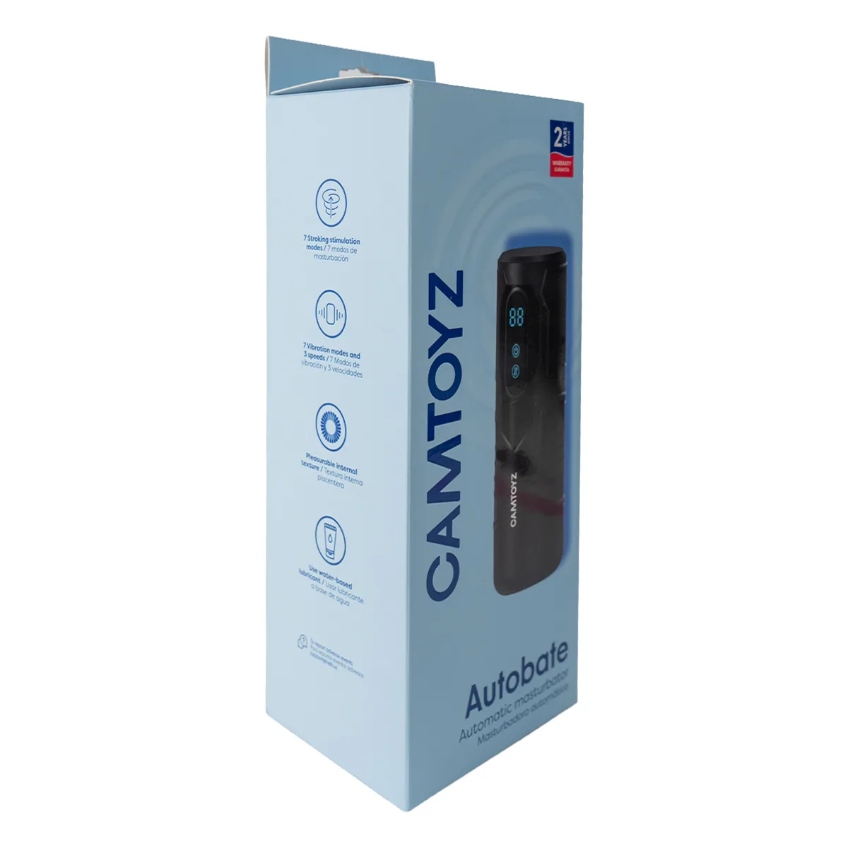 Autobate Masturbador Masculino Automático Camtoyz Autobate Masturbador Masculino Automático Camtoyz