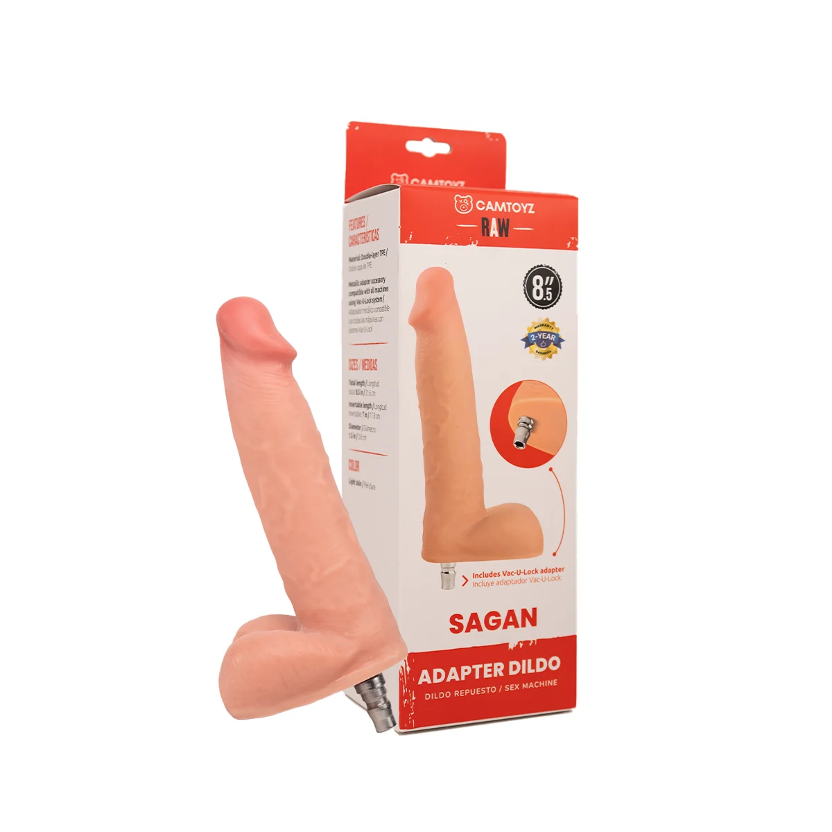 Adaptador Dildo Ultrarealista Sagan(Repuesto Sex Machine) Camtoyz Adaptador Dildo Ultrarealista Sagan(Repuesto Sex Machine) Camtoyz