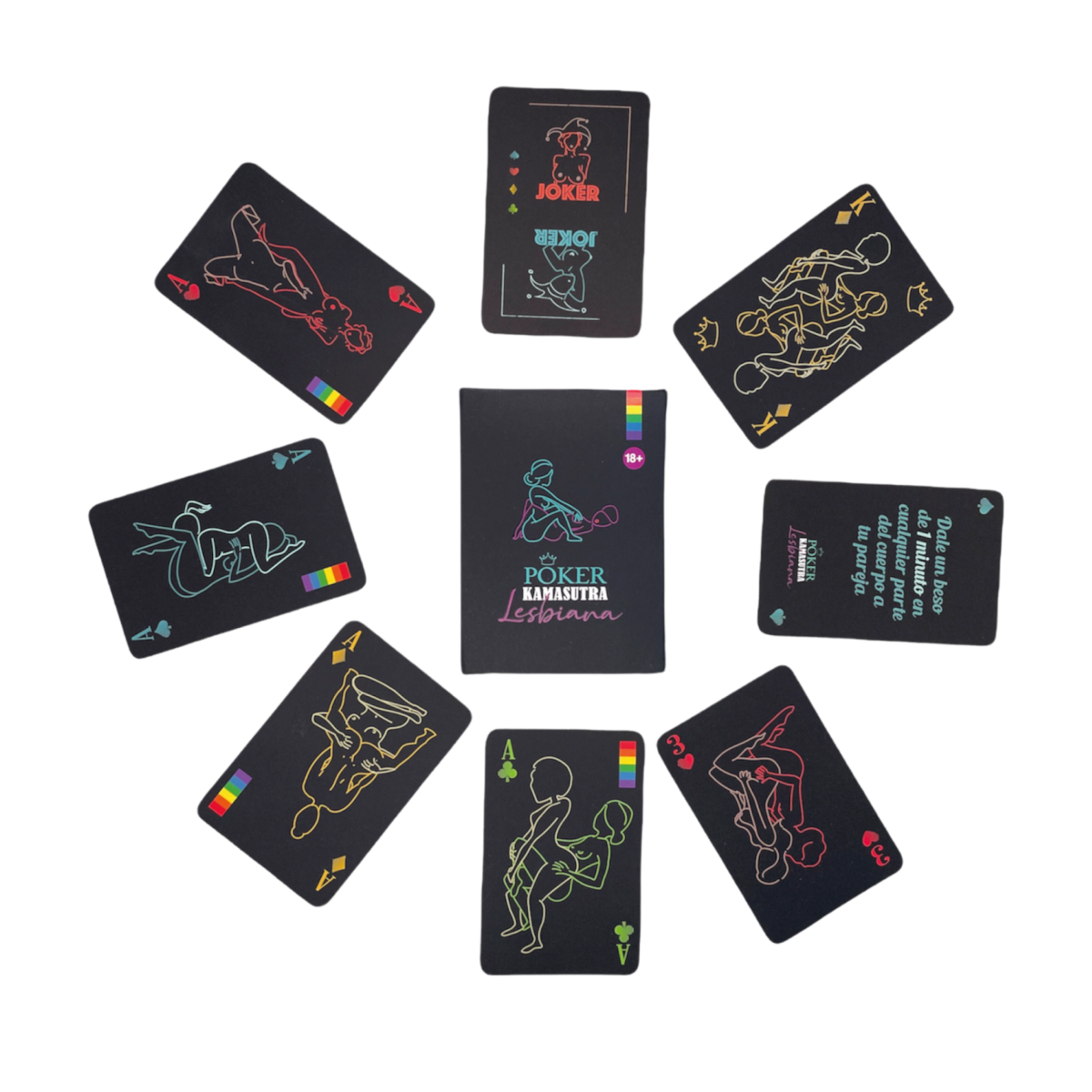 Juego Cartas Poker Kamasutra Lesbi EG Juego Cartas Poker Kamasutra Lesbi EG