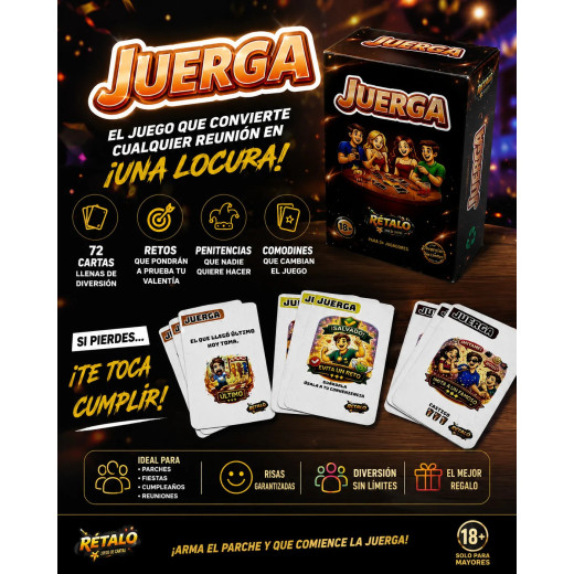 CARTAS JERGA 72 CARTAS