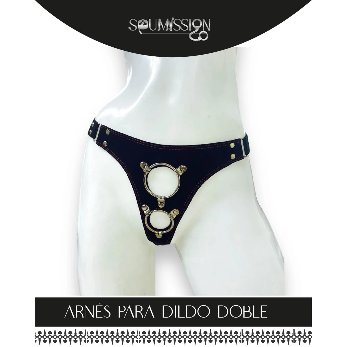 Arnes Para Dildo Doble Arnes Para Dildo Doble