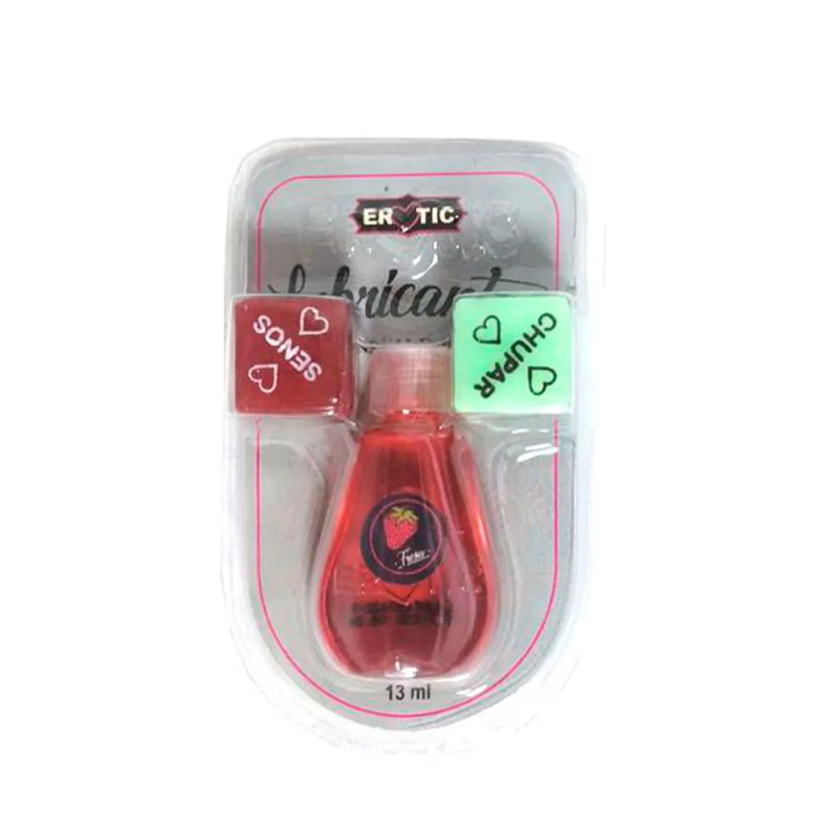 Aceite Caliente Saborizado con Dados - Sabor: Chicle Aceite Caliente Saborizado con Dados - Sabor: Chicle