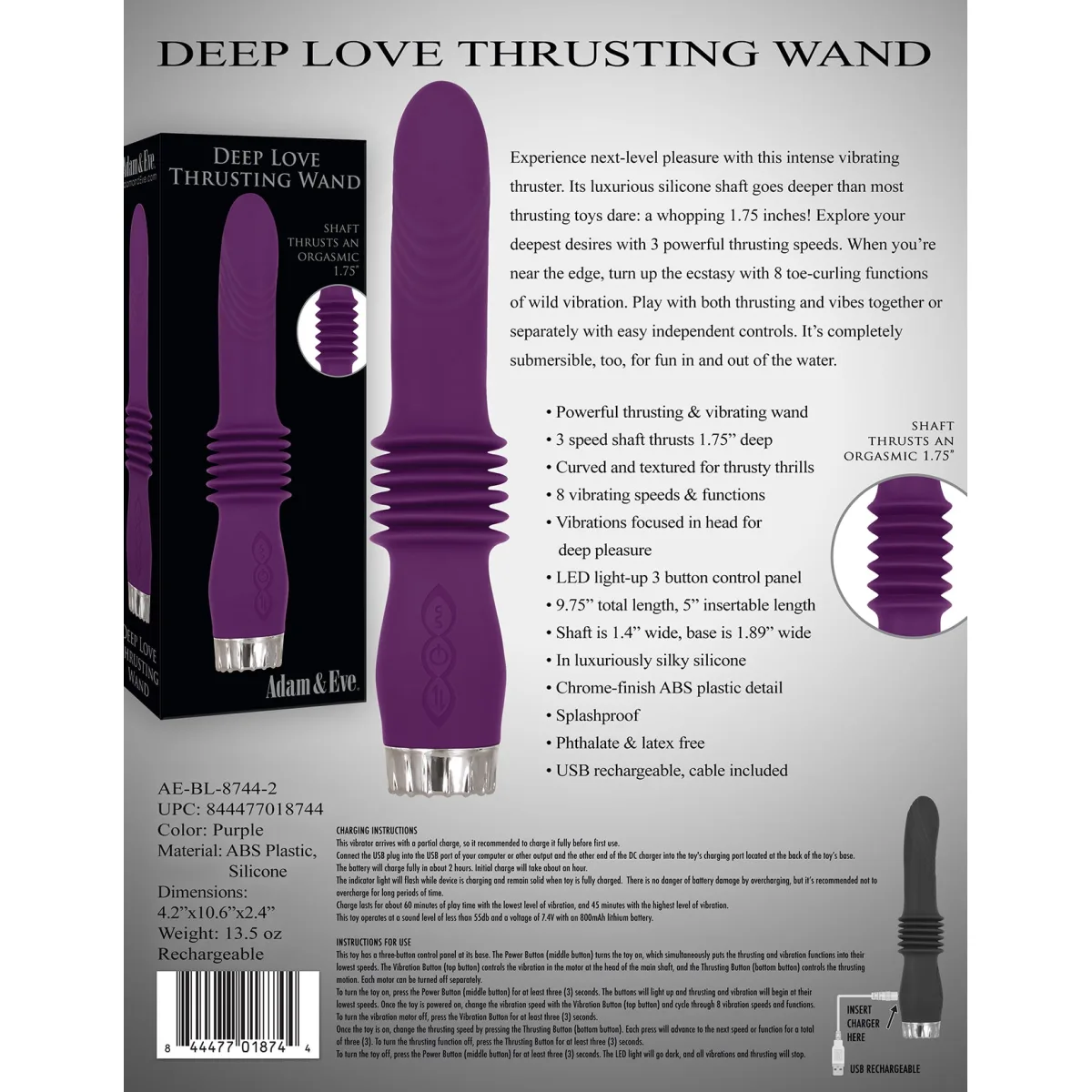 Vibrador Hitachi Amor Profundo Vibrador Hitachi Amor Profundo