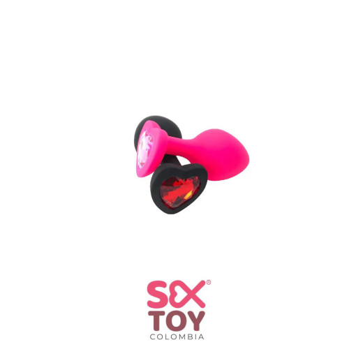 Plug Silicona Corazon Talla M