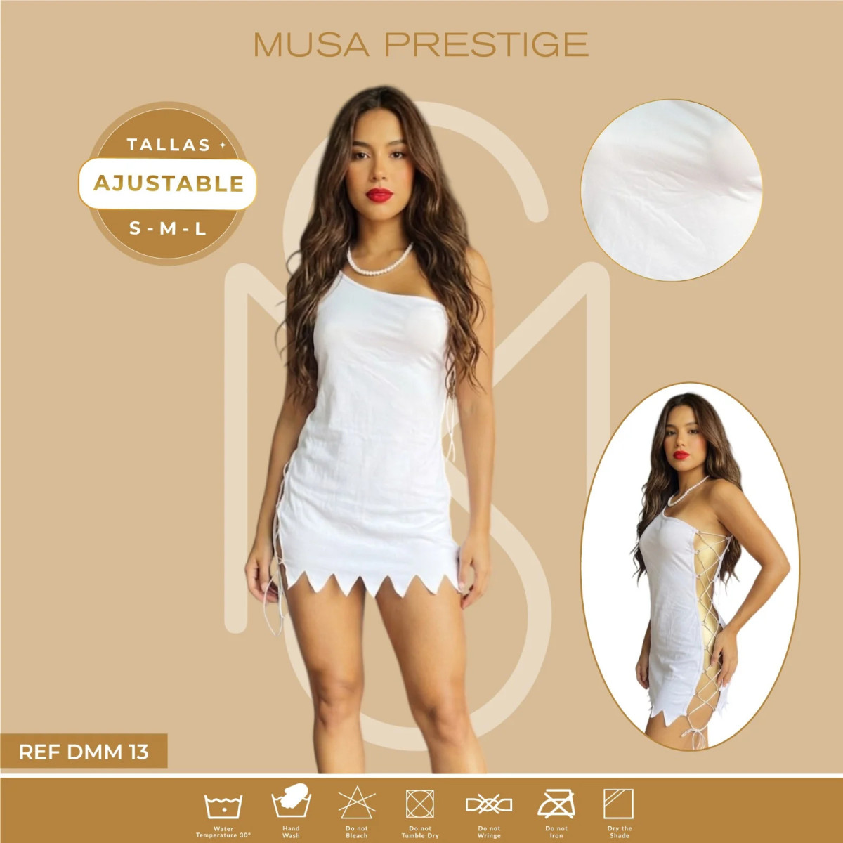 Disfraz Musa Picapiedra DM13 Disfraz Musa Picapiedra DM13