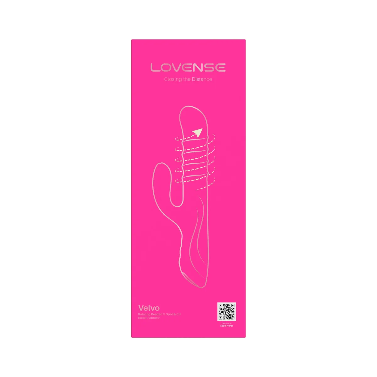 Lovense Vibrador Rabbit Rotativo Velvo Lovense Vibrador Rabbit Rotativo Velvo