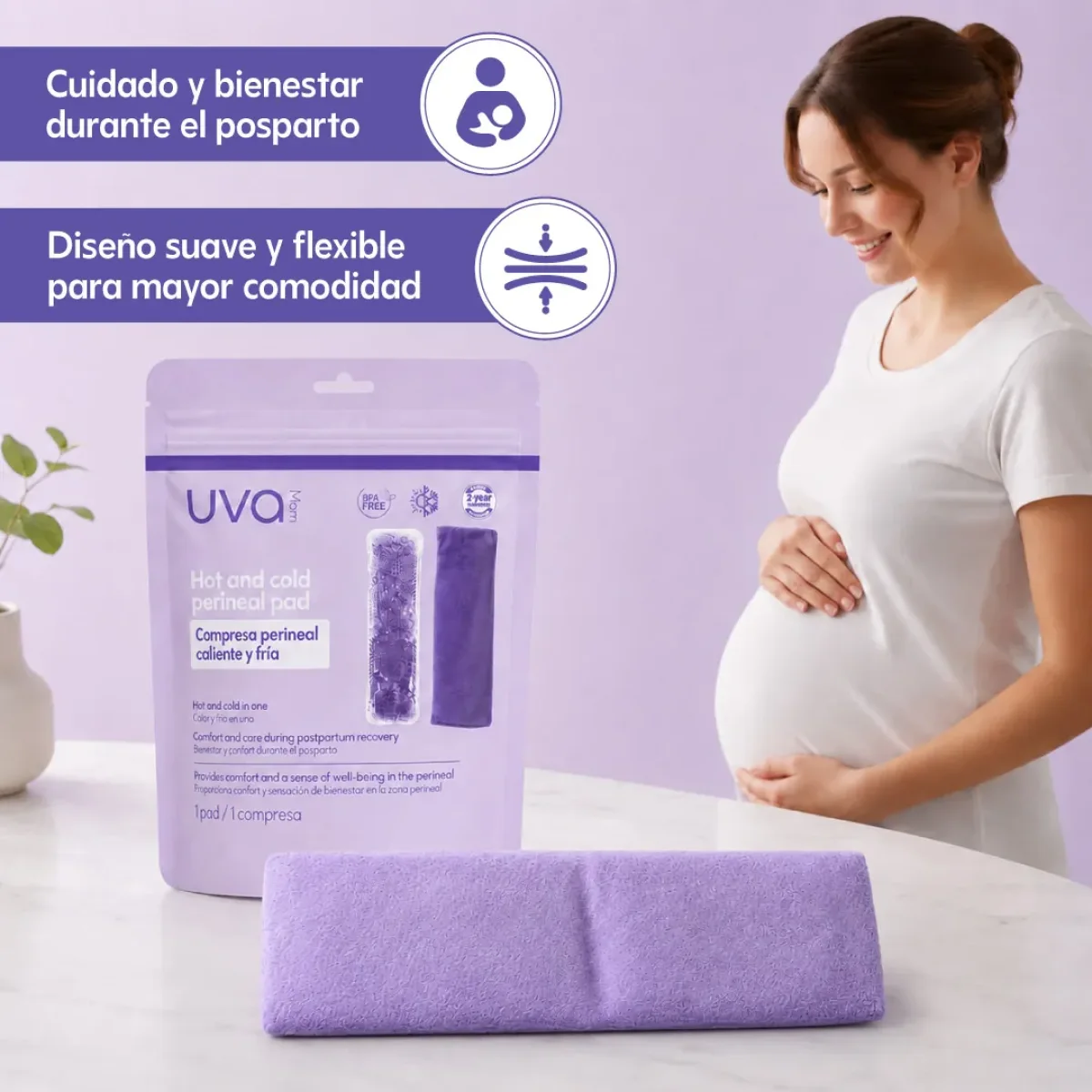 Compresa Perineal caliente y fría Compresa Perineal caliente y fría