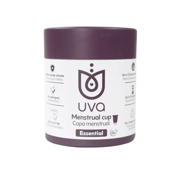 Copa Menstrual Essential Talla B Morada UVA