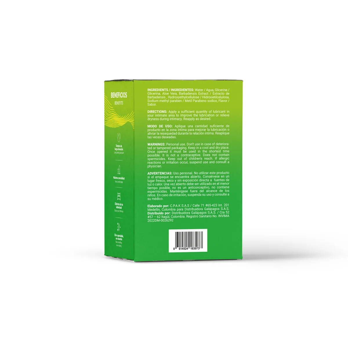 Lubricante Saborizado Sandía Elixir Lubricante Saborizado Sandía Elixir