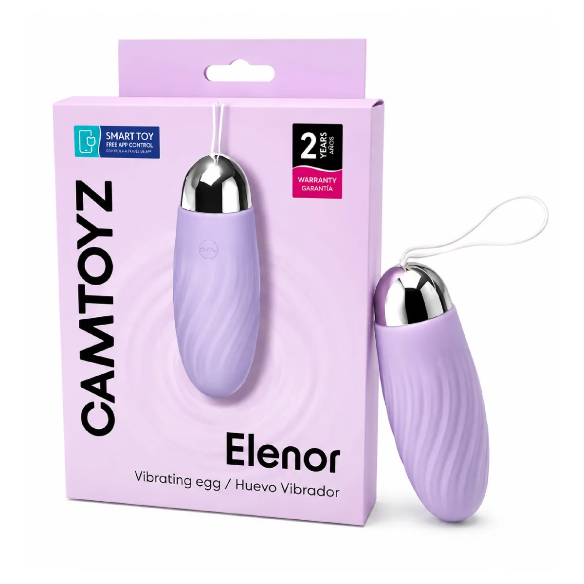 Elenor Huevo Vibrador con App Camtoyz Elenor Huevo Vibrador con App Camtoyz