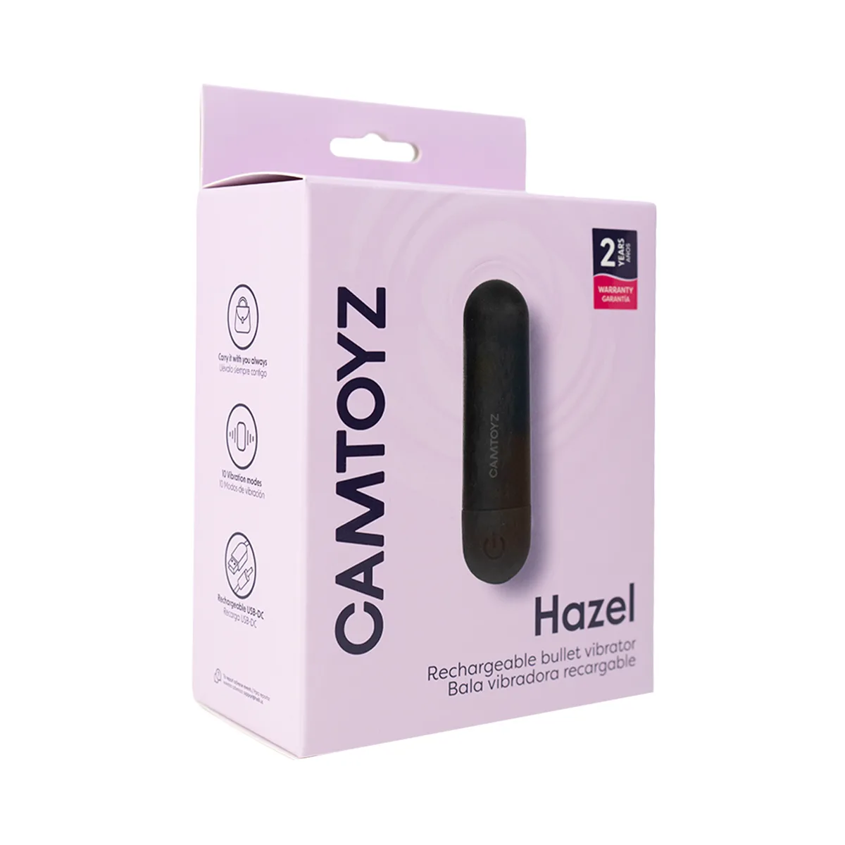 Bala Vibradora Recargable Hazel Camtoyz Bala Vibradora Recargable Hazel Camtoyz
